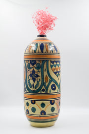 Vase artisanal tunisien en céramique