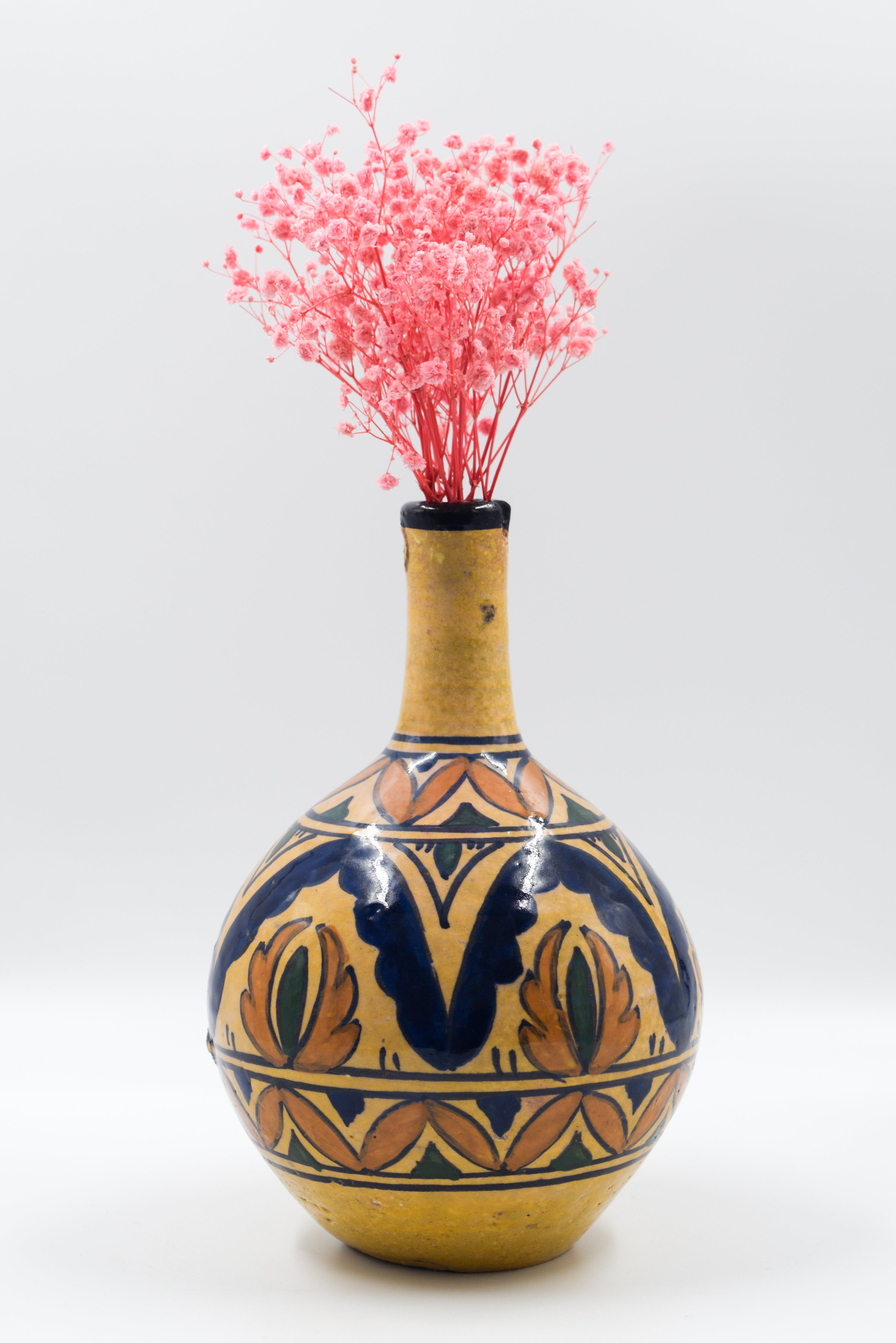 Vase artisanal tunisien en céramique