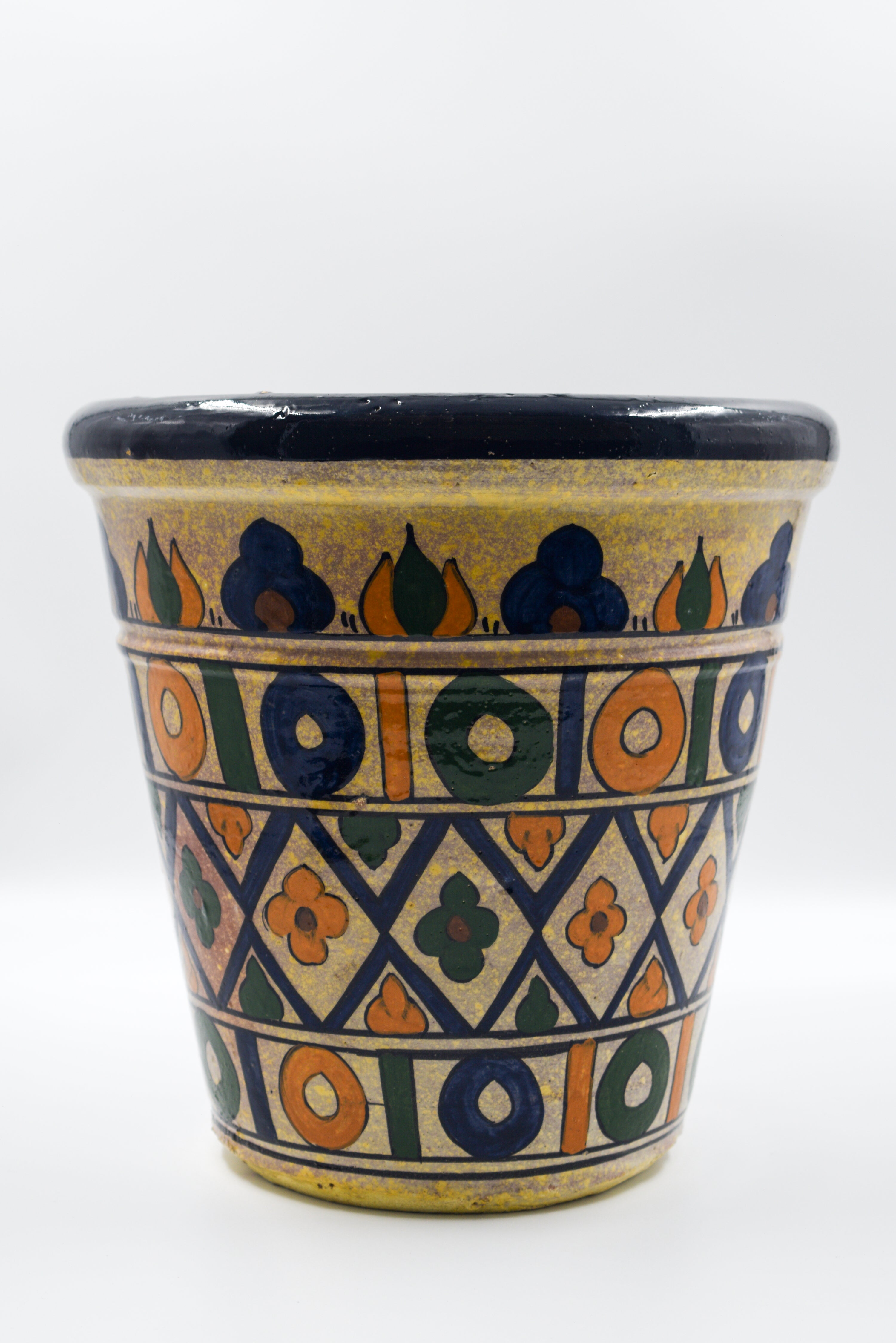 Pot en céramique tunisienne fait main
