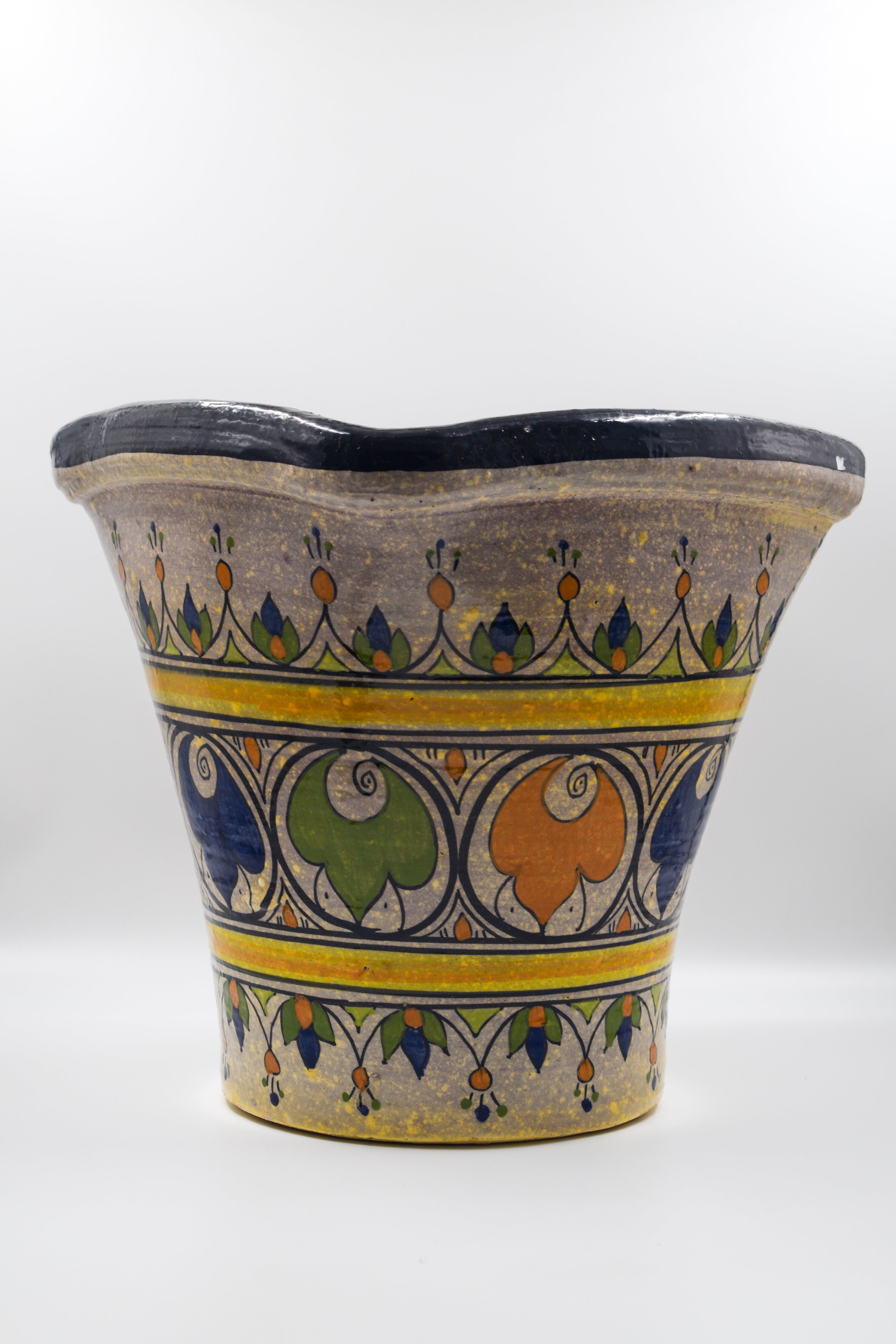 Pot artisanal tunisien en céramique