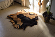 Tapis en Peau de Chèvre Naturelle