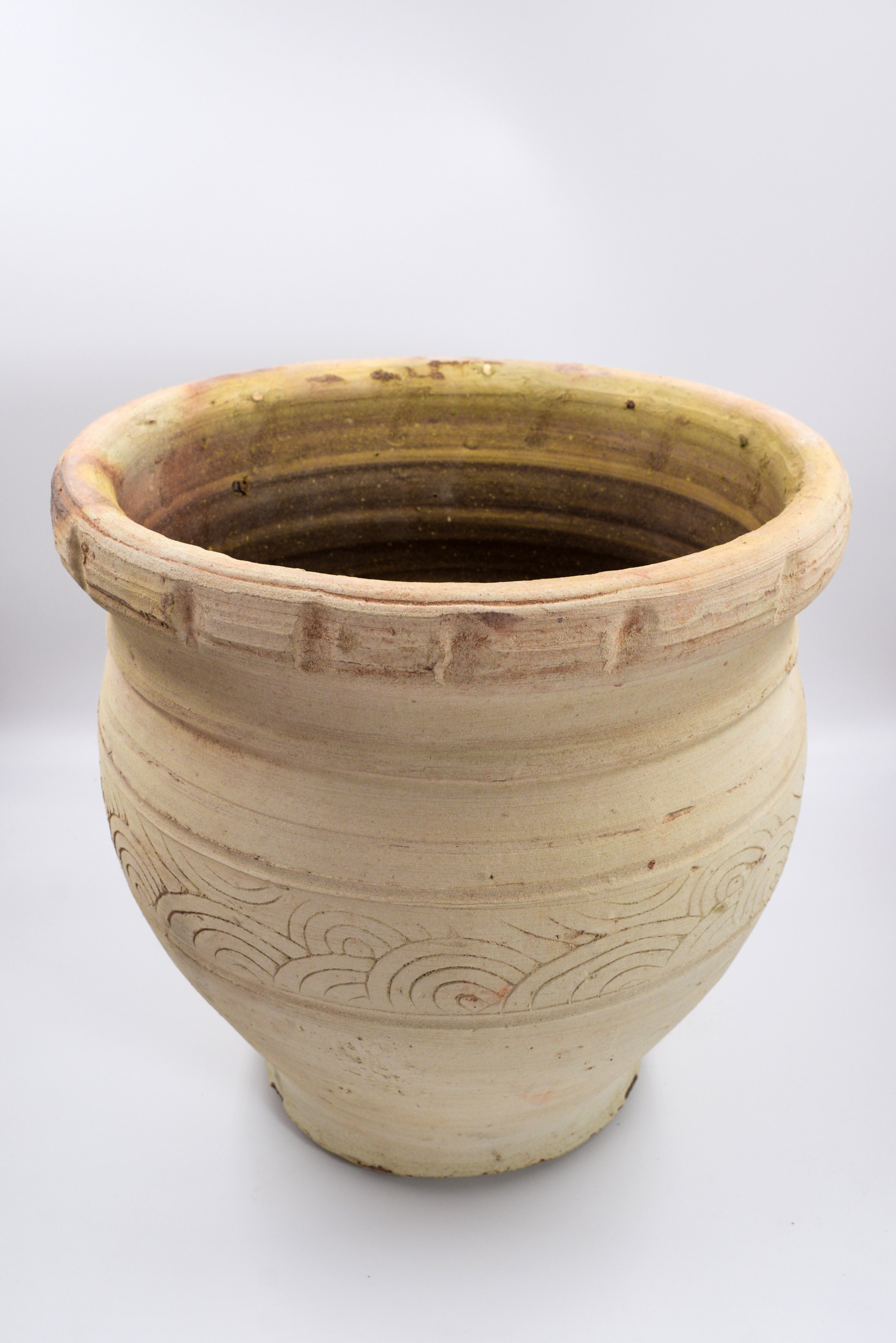 Mahbes Nabil 1 – 25 cm / 15 cm – Pot Traditionnel en Terre Cuite Artisanale