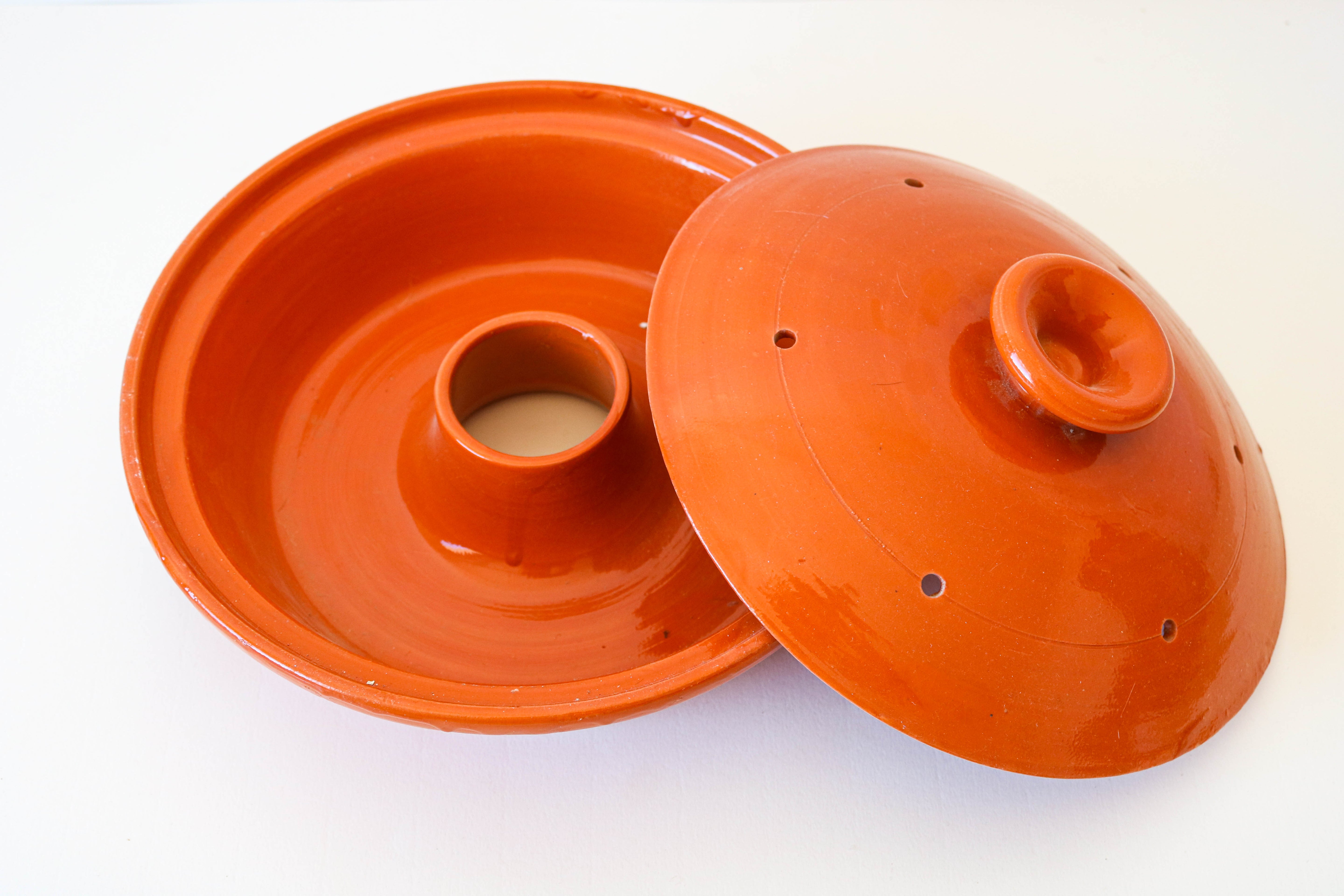 Moule à cake en céramique argile rouge