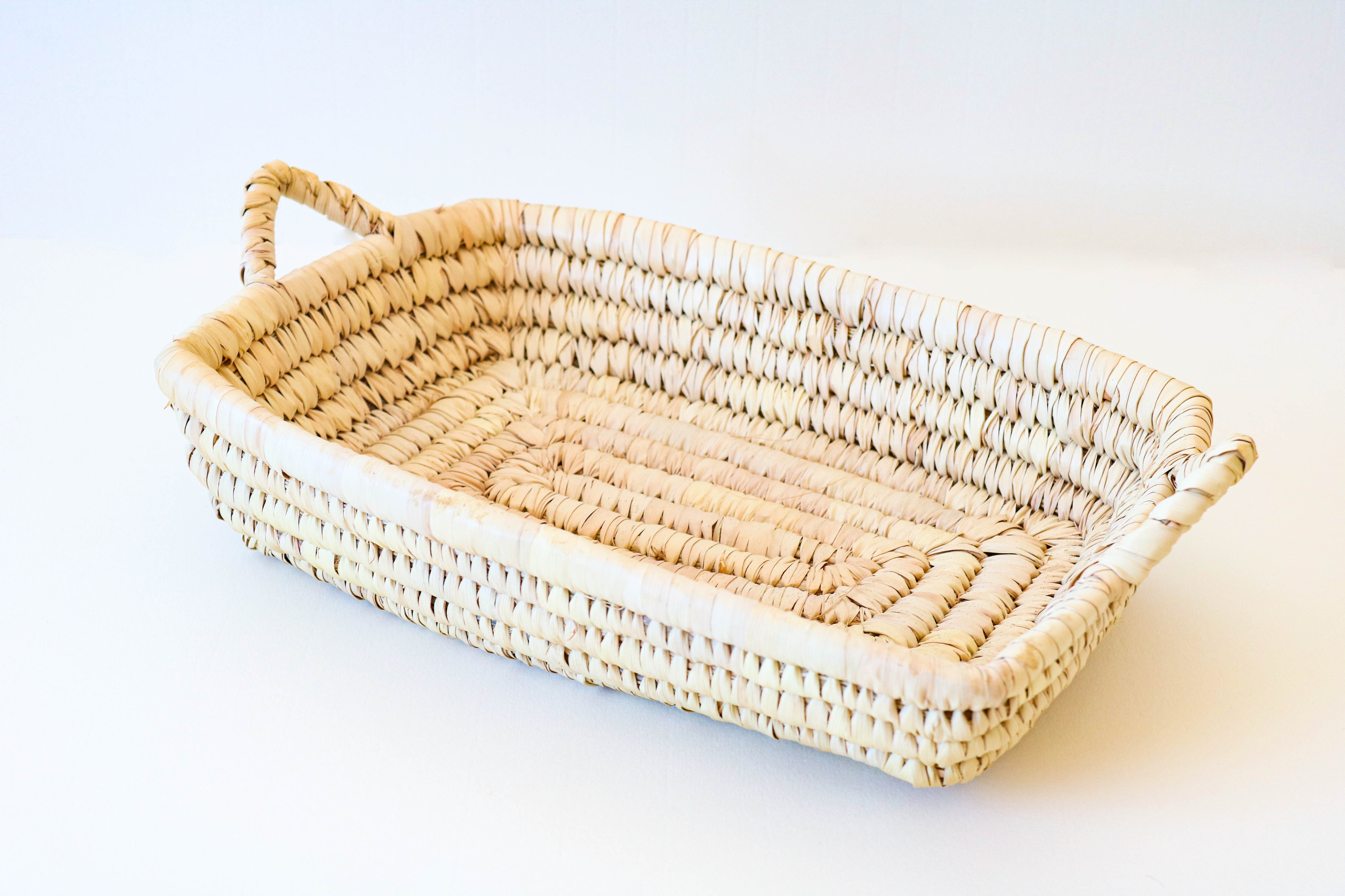 Corbeille à pain  en fibre de palmier