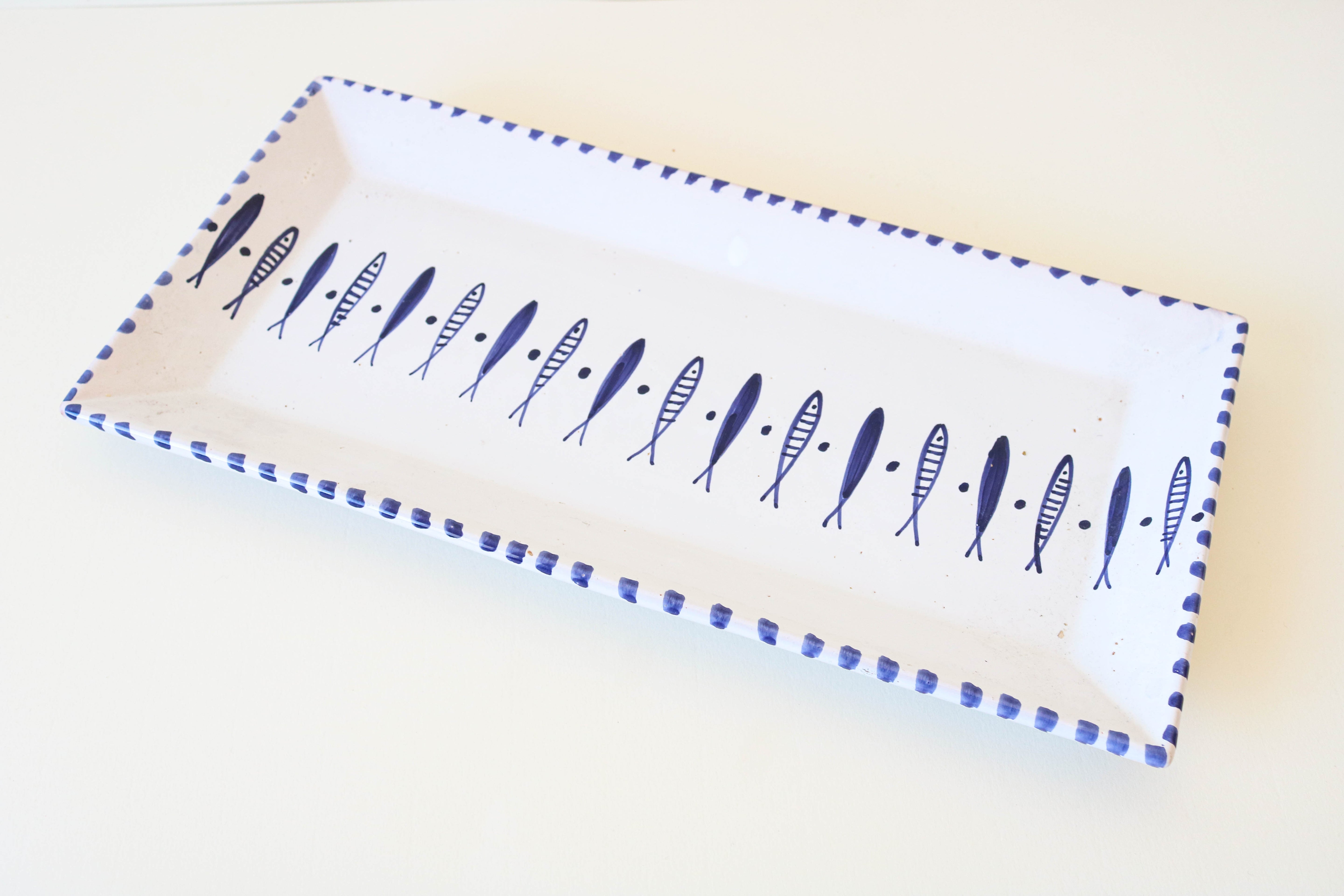 Plateau de présentation en céramique