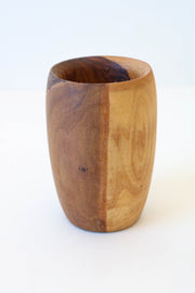 Gobelet à jus en bois olivier