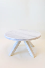 Présentoir à gâteau  sur 4 pieds en marbre