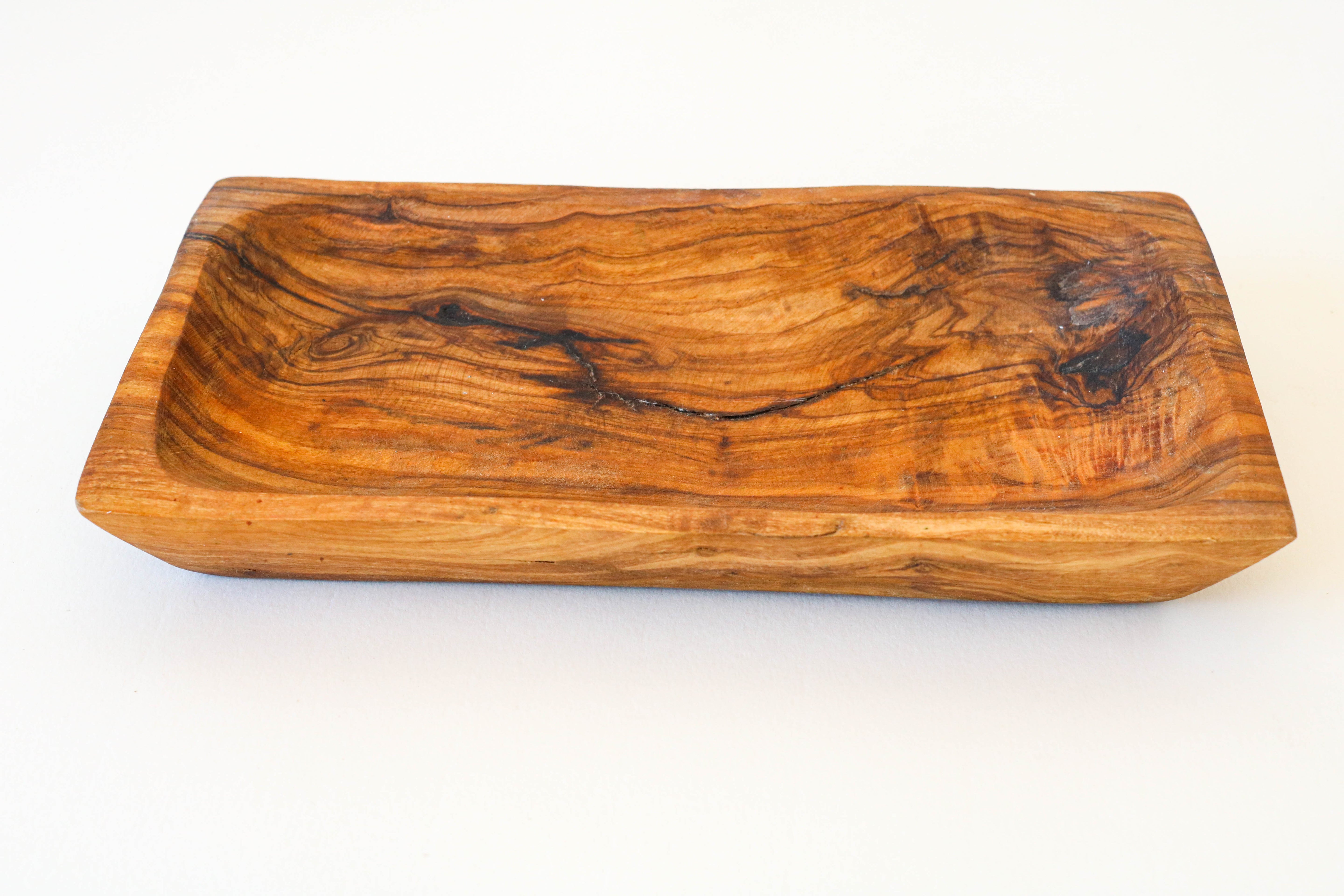 Porte Beurre en bois d´olivier