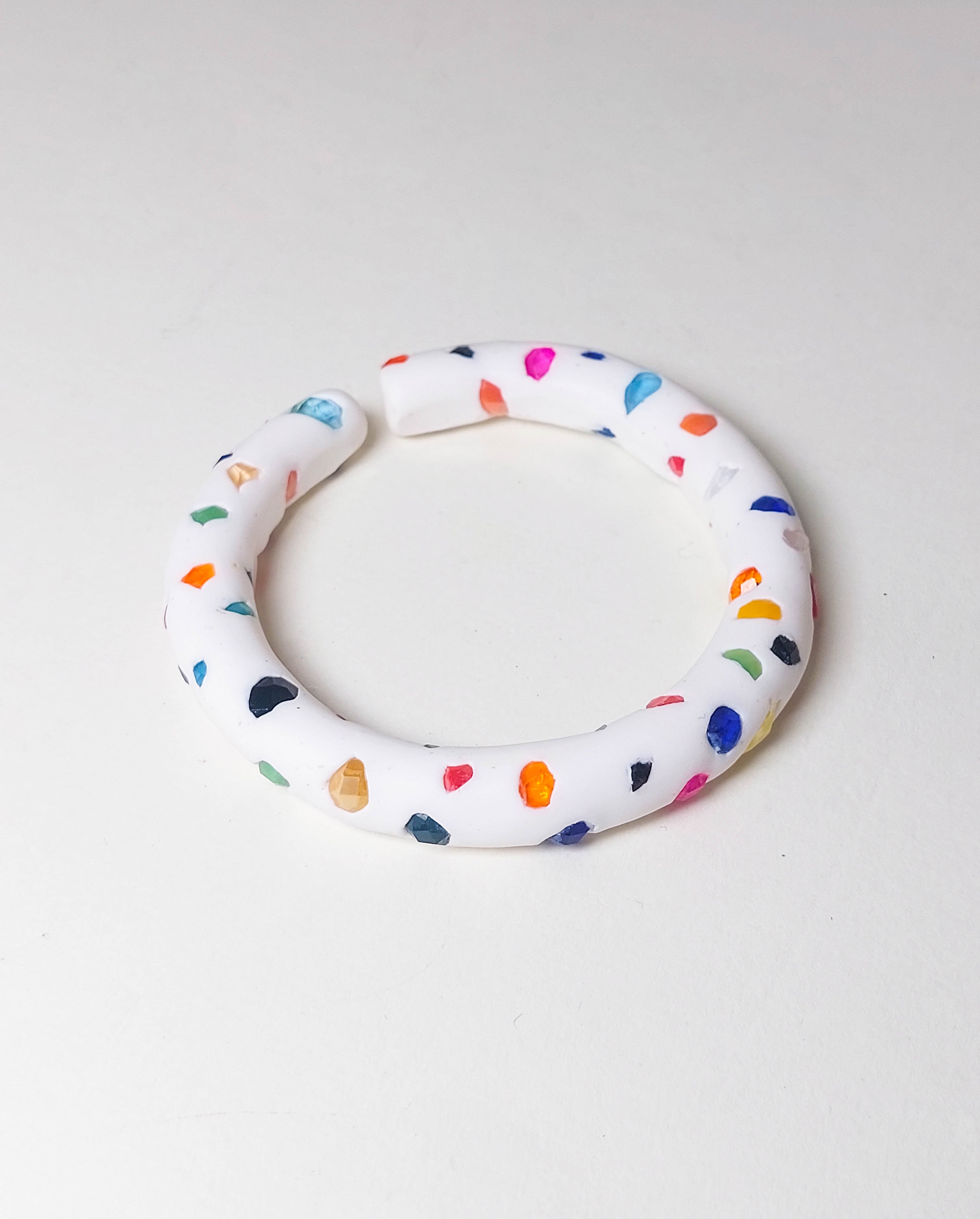 Bracelet en pate FIMO multicouleur