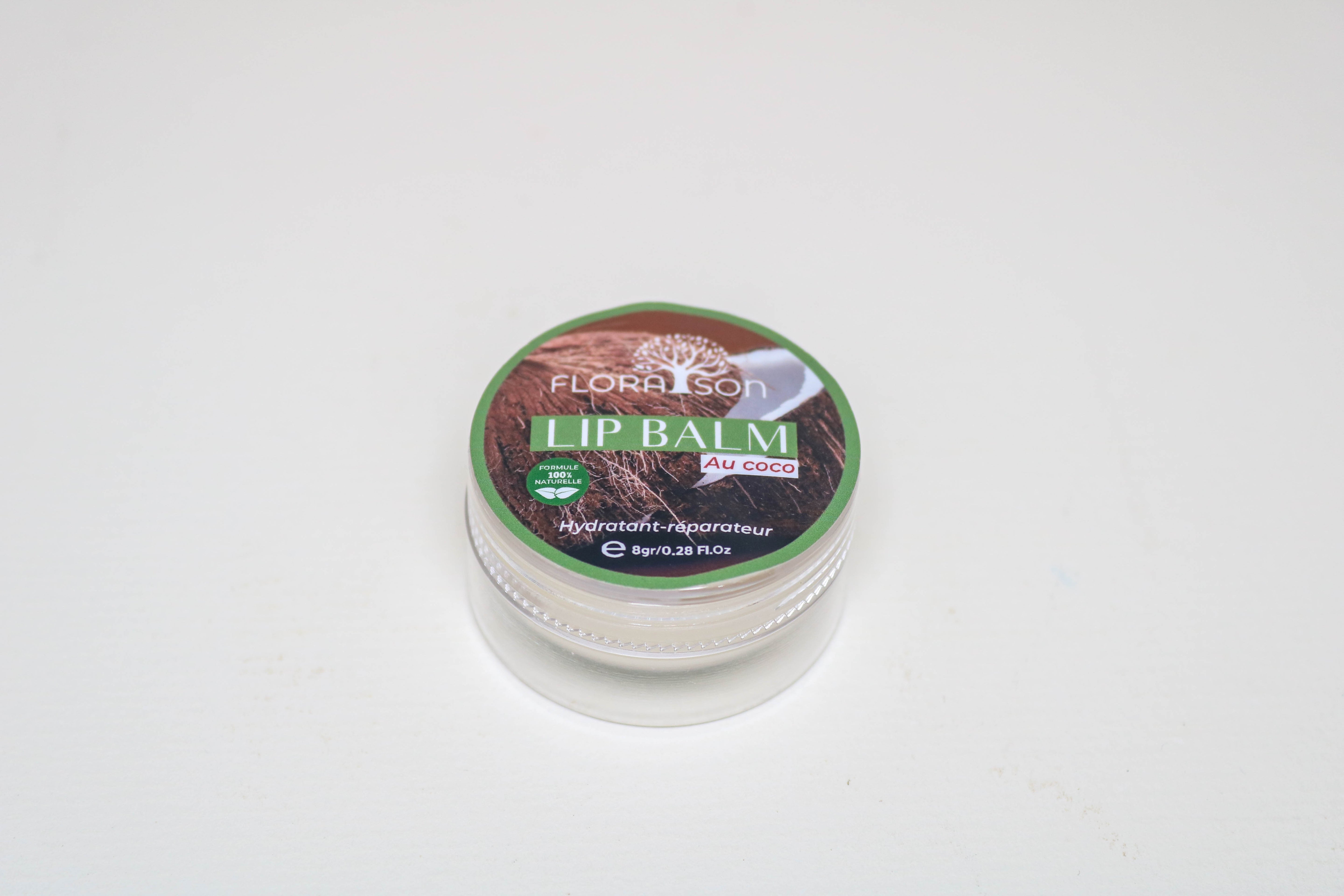 lip balm au coco hydratant 8 gr