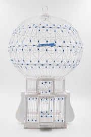 cage oiseau "sidi bousaid" en 4 compartiments