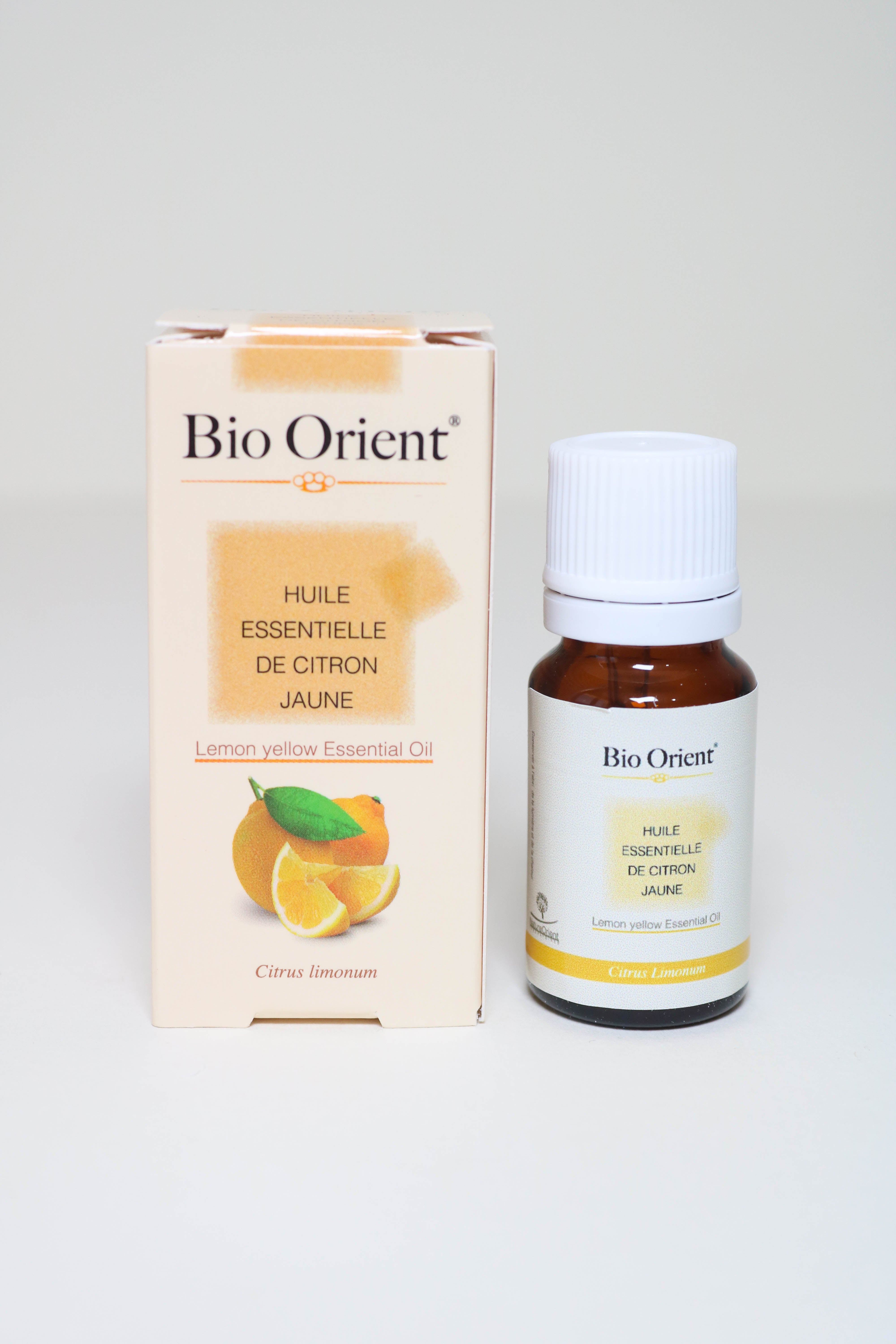 huile essentielle de citron jaune  10 ml