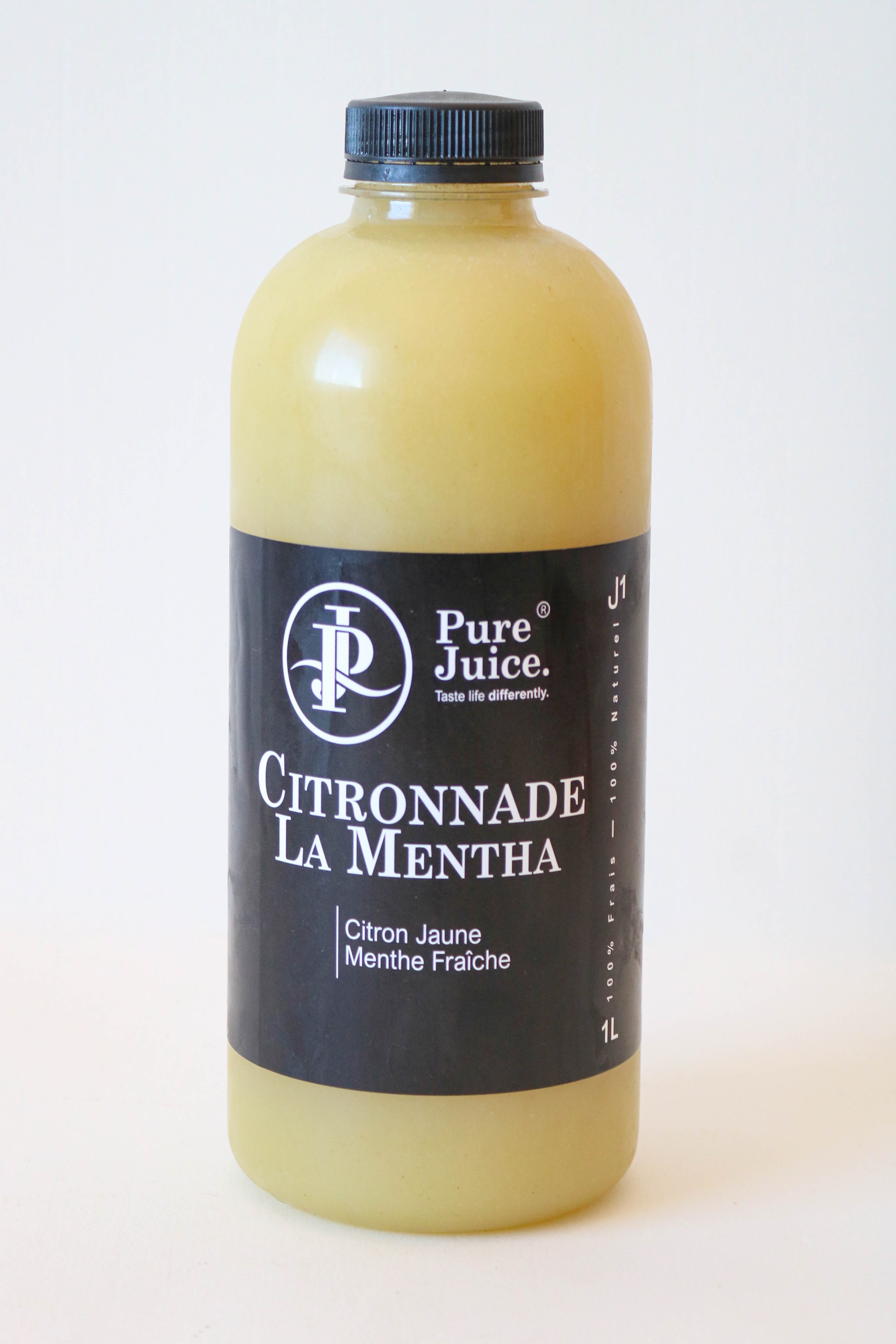 Jus de citron frais et menthe