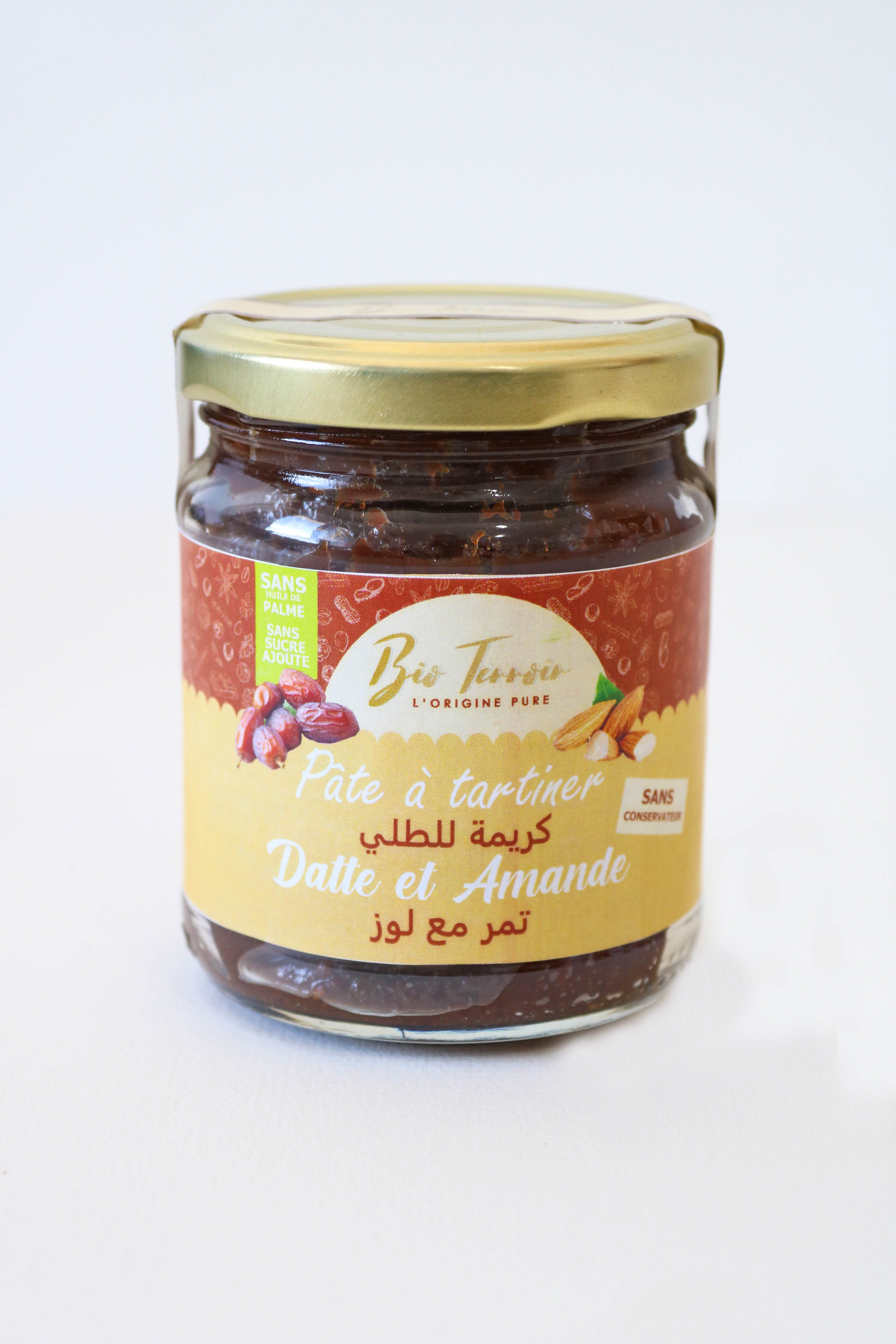pate à tartiner datte et amande 200g