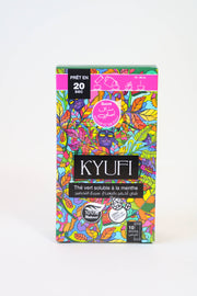 Thé vert soluble à la menthe