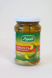 Piments verts marines 340 g