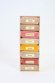 Pack de 8 épices naturels