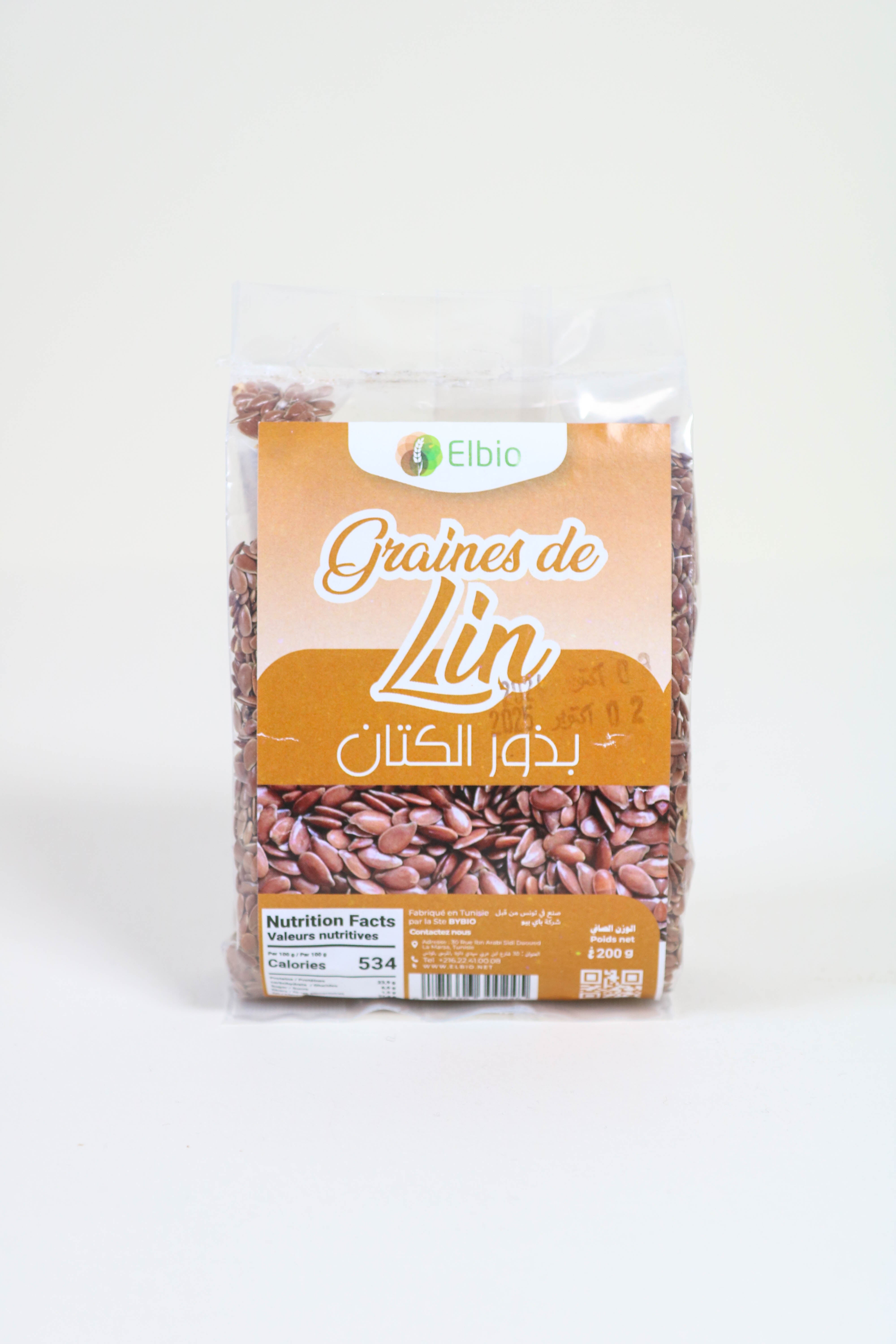 graine de lin bio 200g