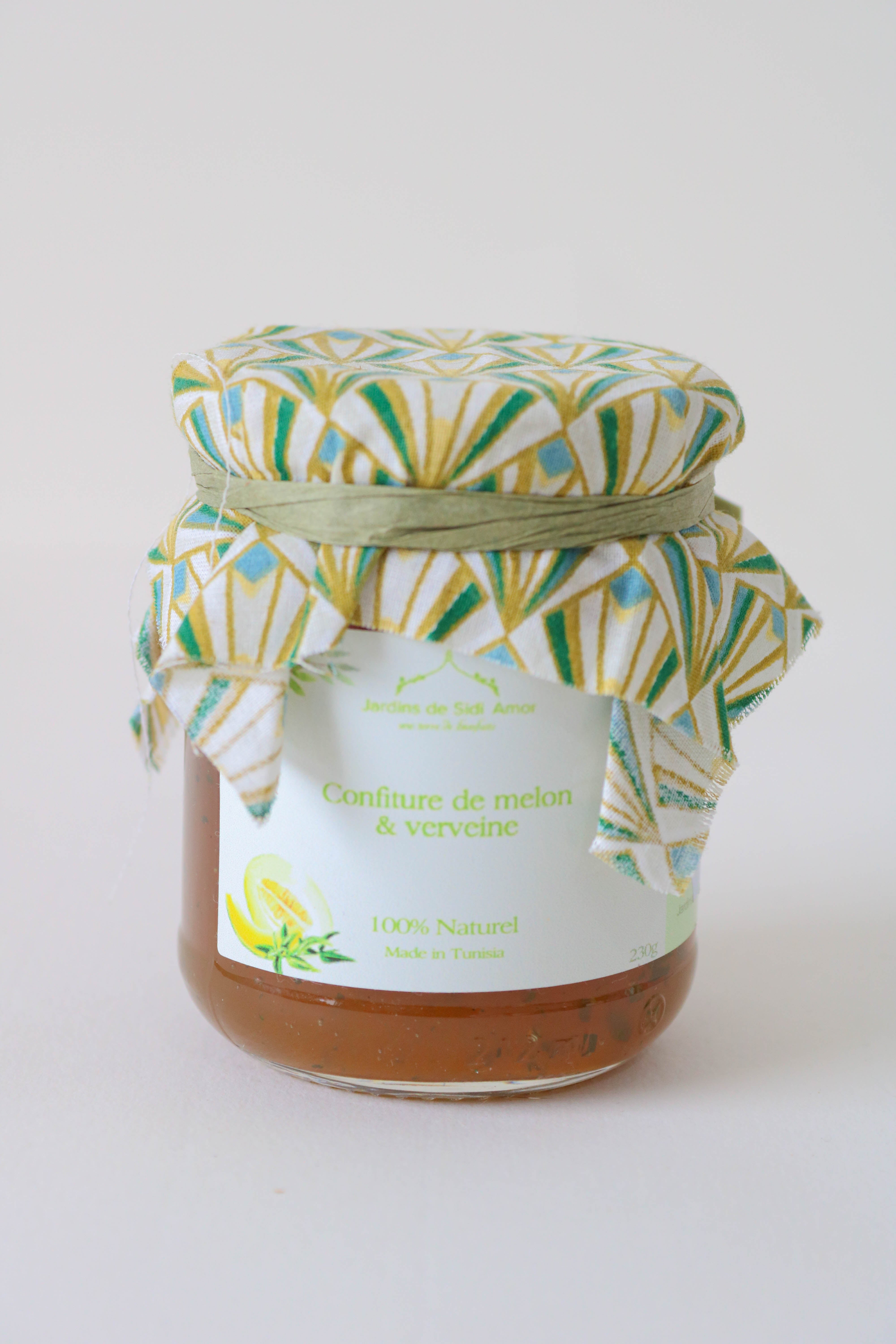 Confiture de melon et verveine 230g