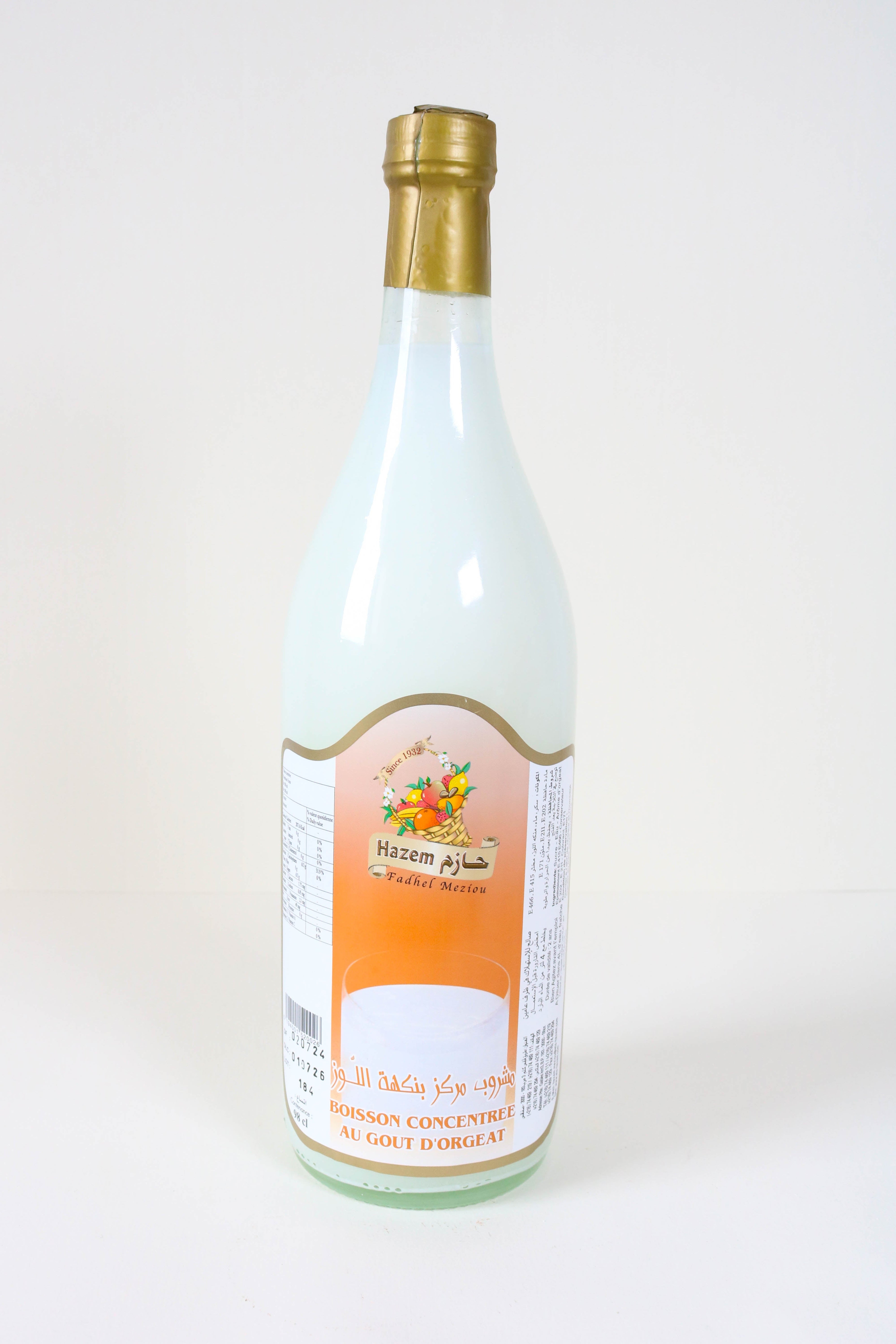 Boisson concentré orgeat 1L