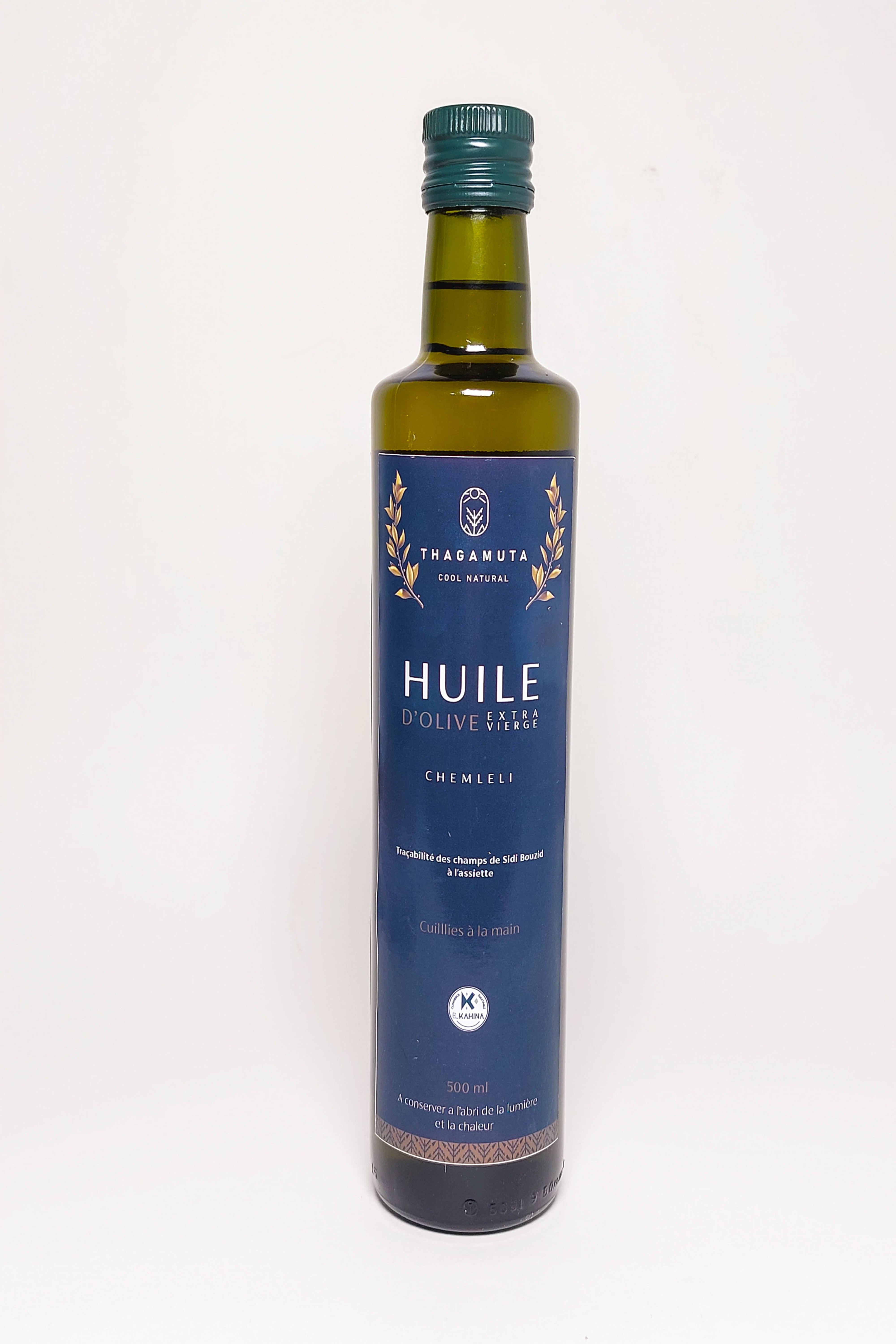 HUILE D´OLIVE extra vierge chemleli 500ml