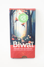 Chocolat noir aux noisettes 60% cacao 100 g