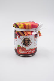 confiture artisanale de fraise 240g