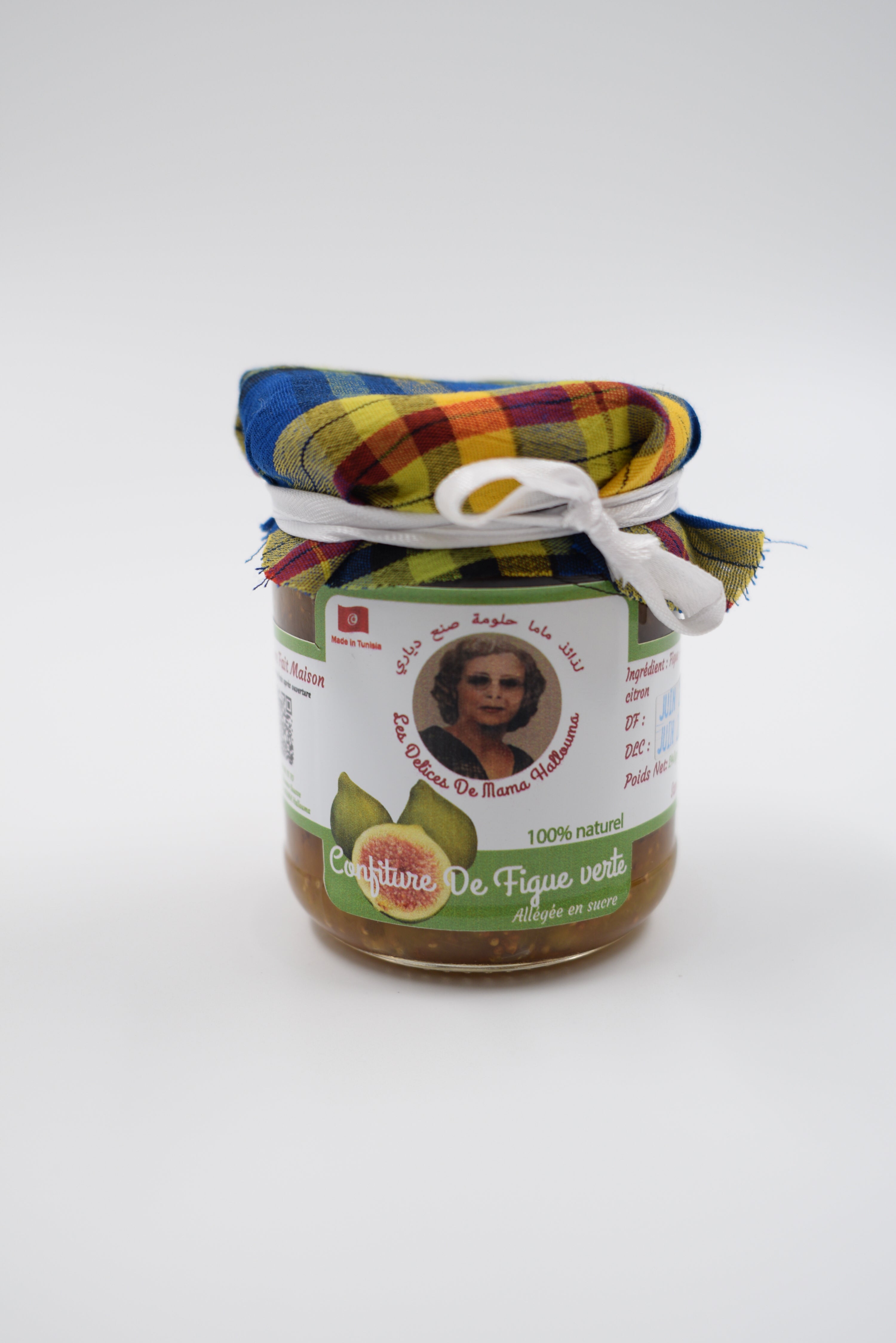 confiture artisanale de figue verte 240 g