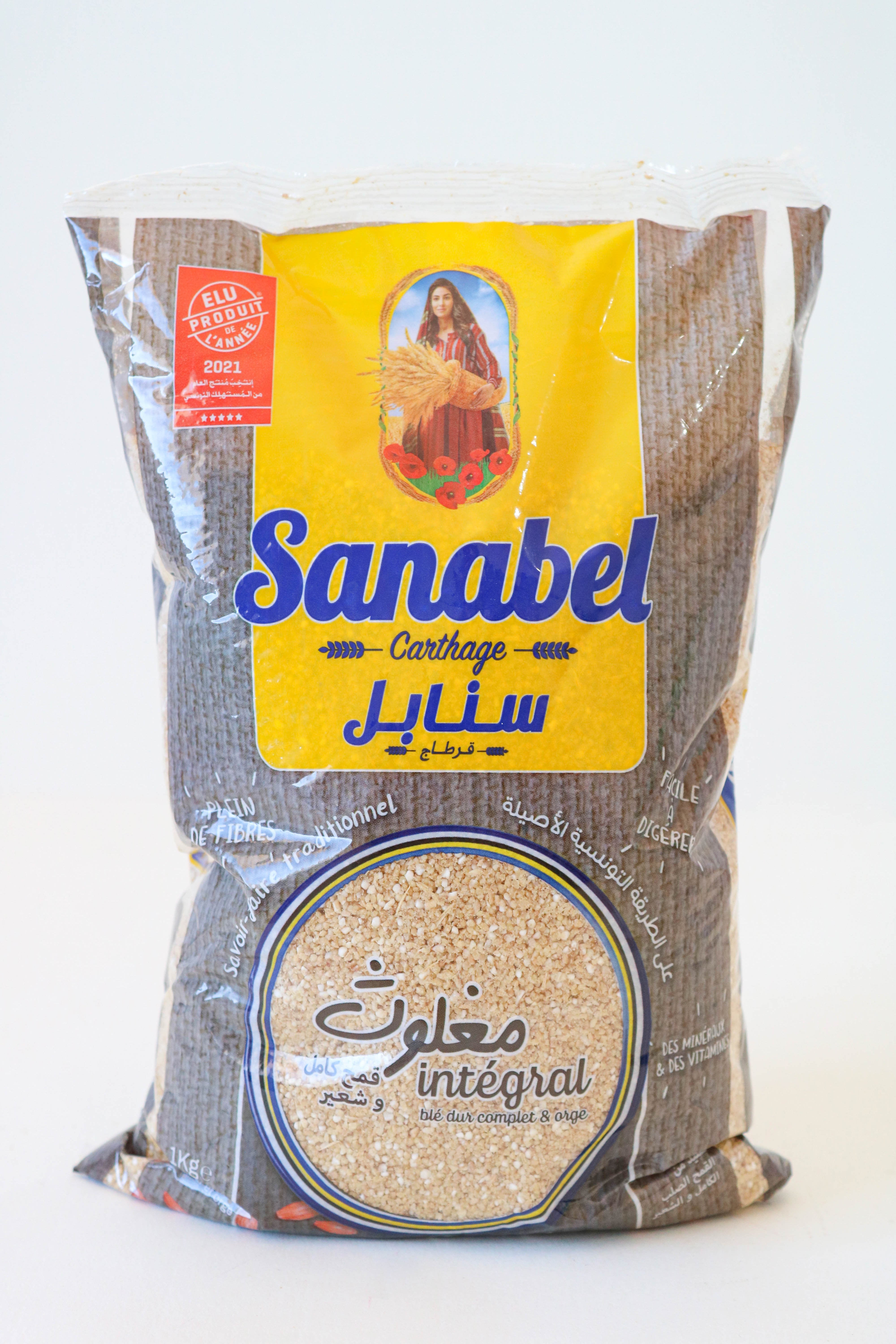 couscous blé et orge intégral 1 kg