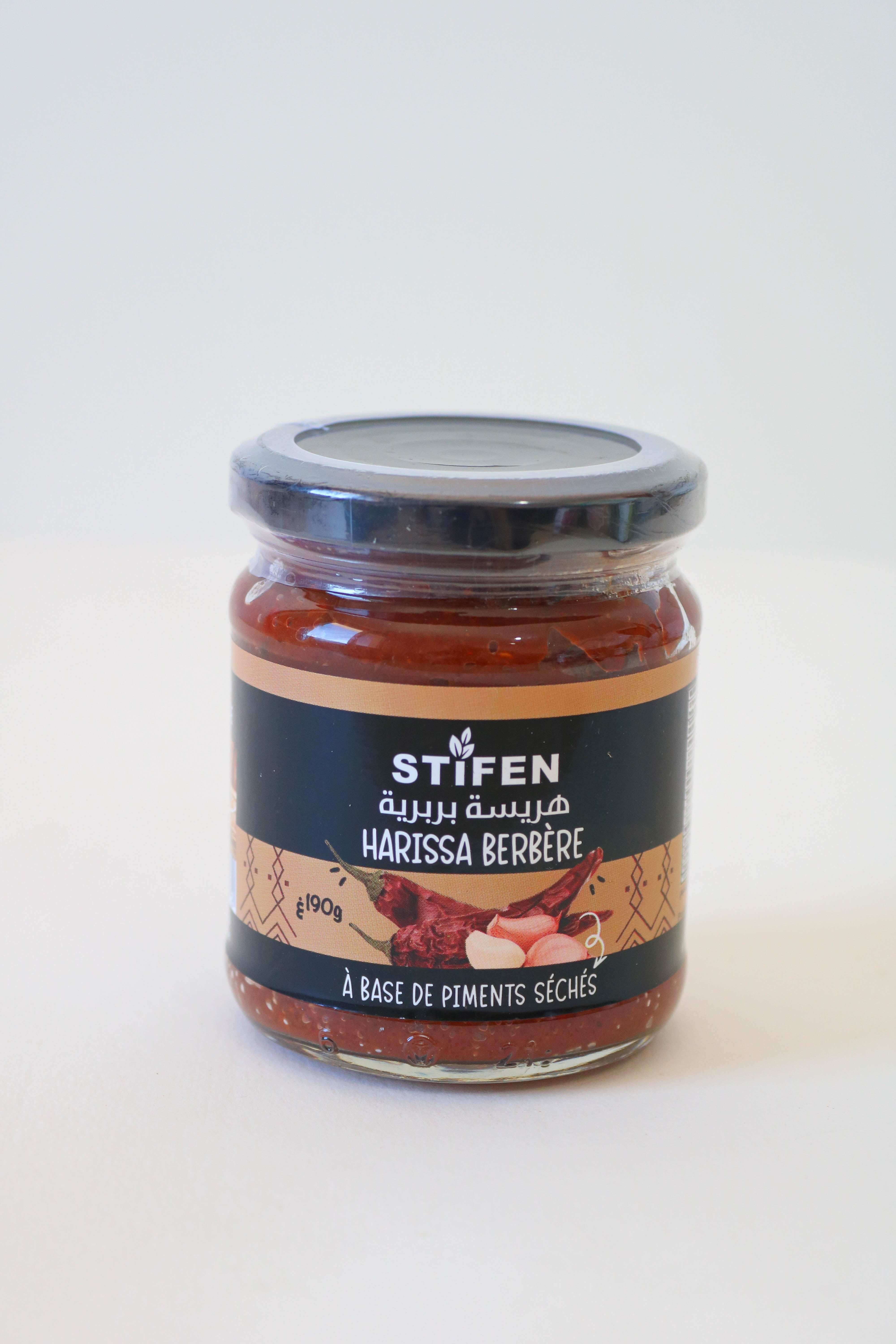 Harissa Berbère à base de piments séchés 190g