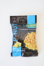 Cacahuètes aromatisés saveur fromage 80g