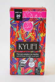 Thé noir soluble à la menthe