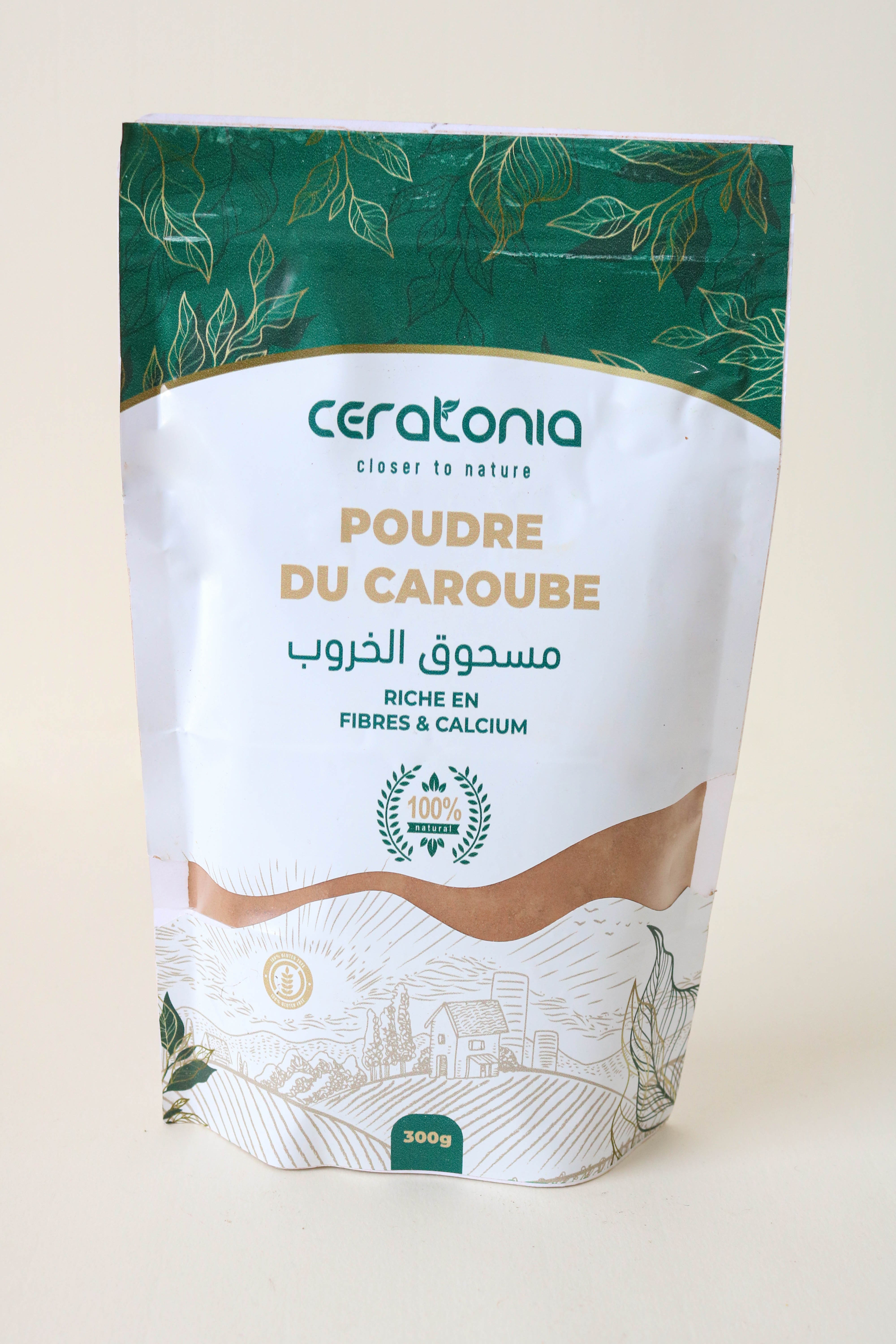 Poudre de caroube 300g