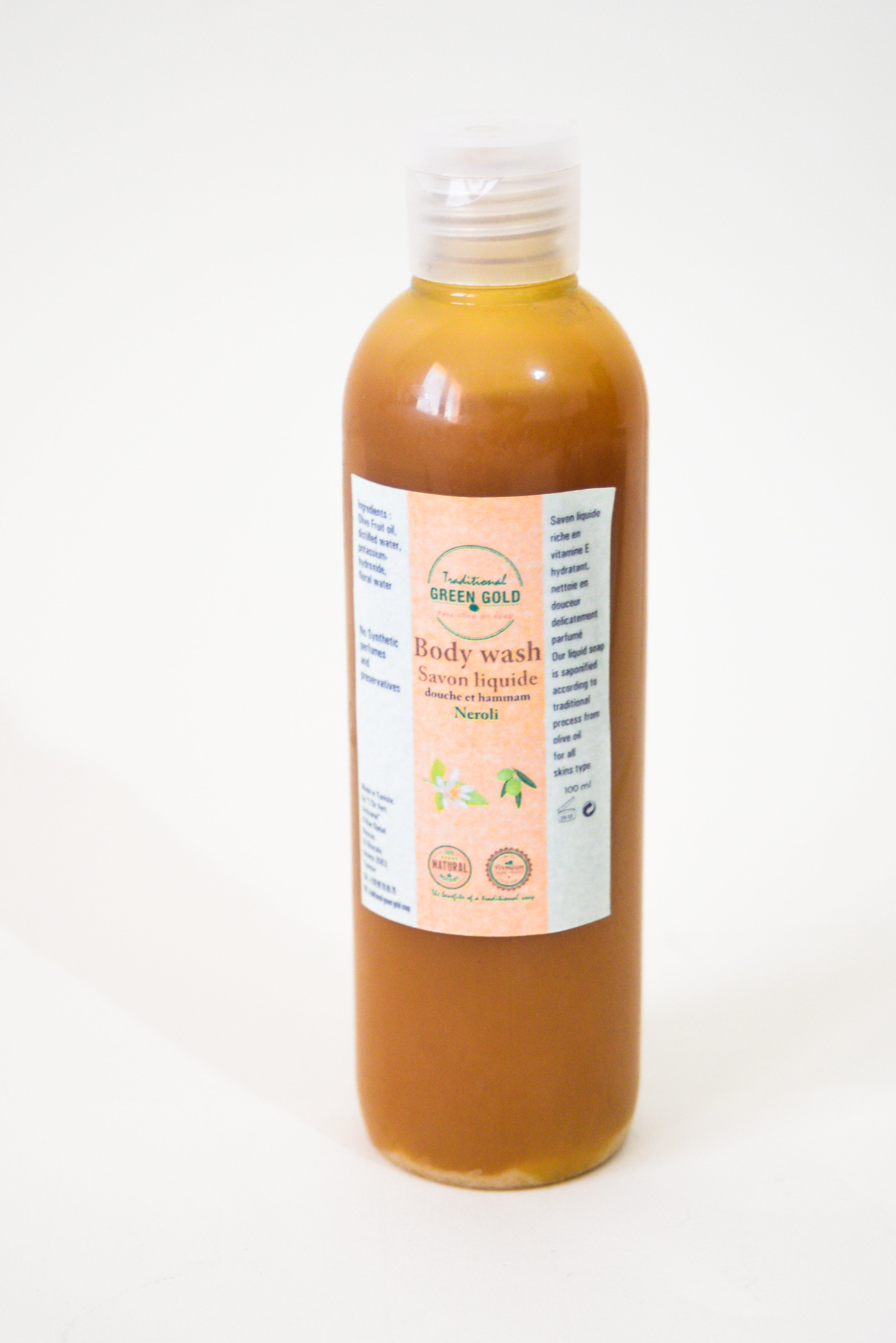 Bodywash avec huile d'olive et neroli