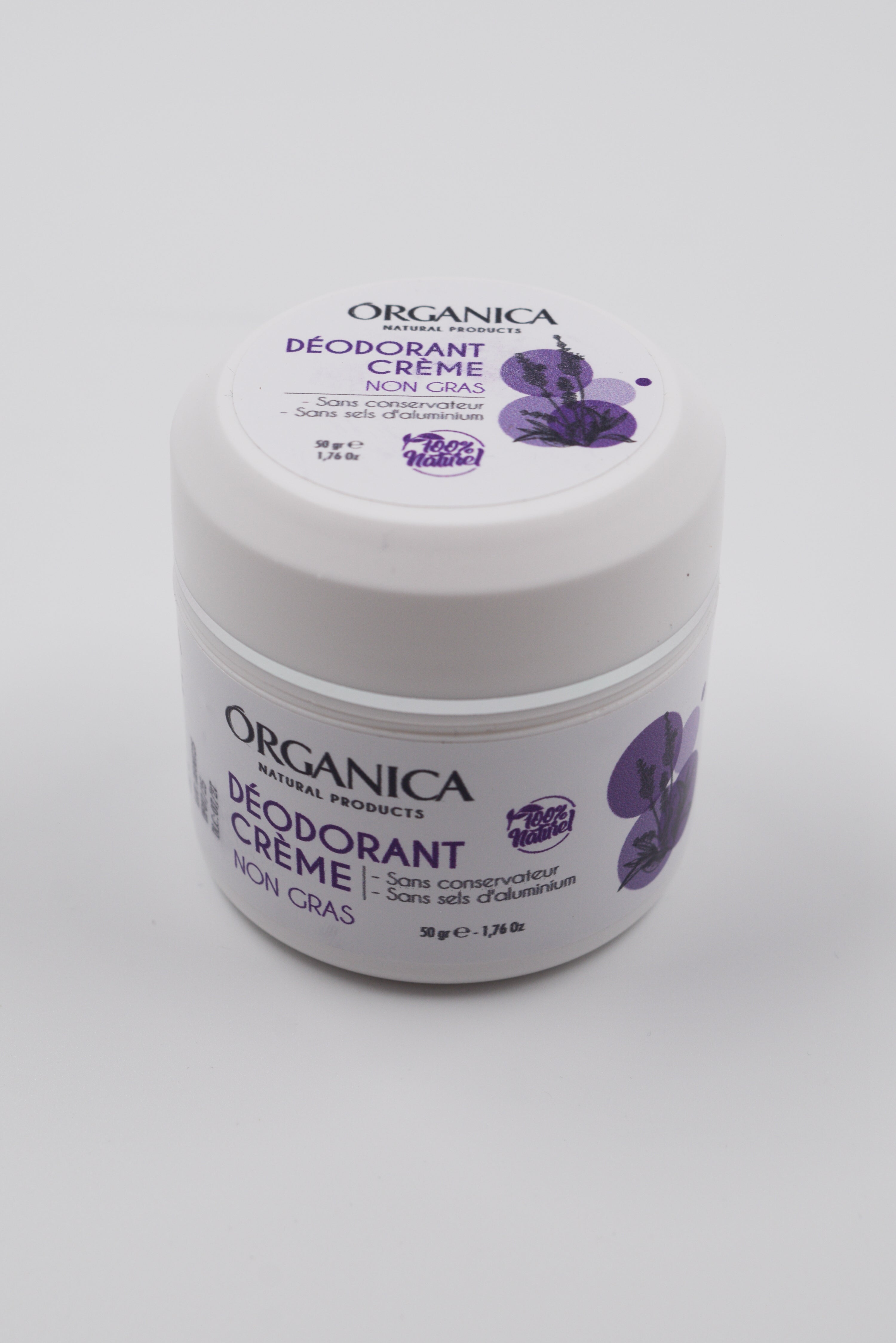 deodorant creme non gras naturel 50 g