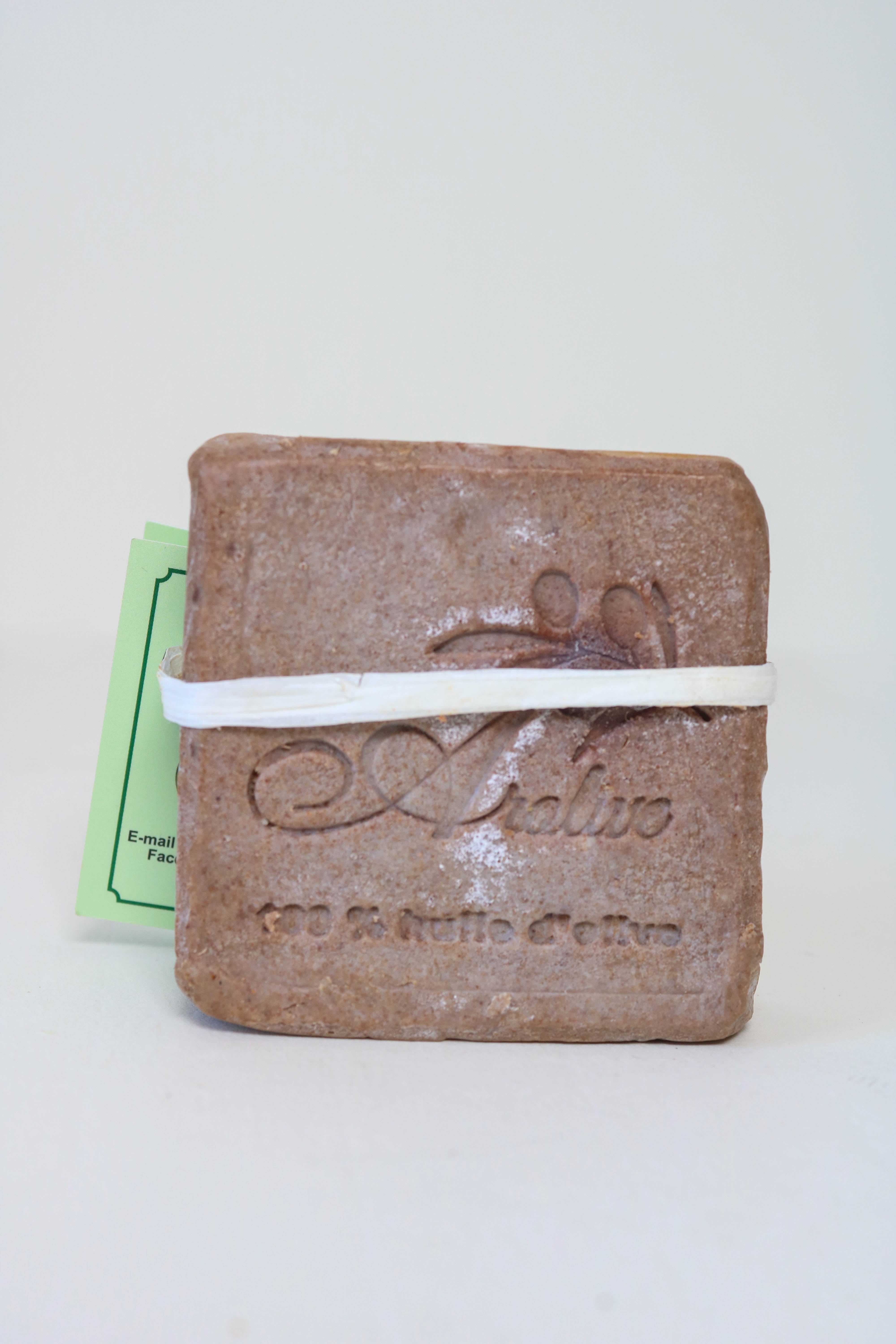 savon 100 % huile d olive et argile marron 100 g