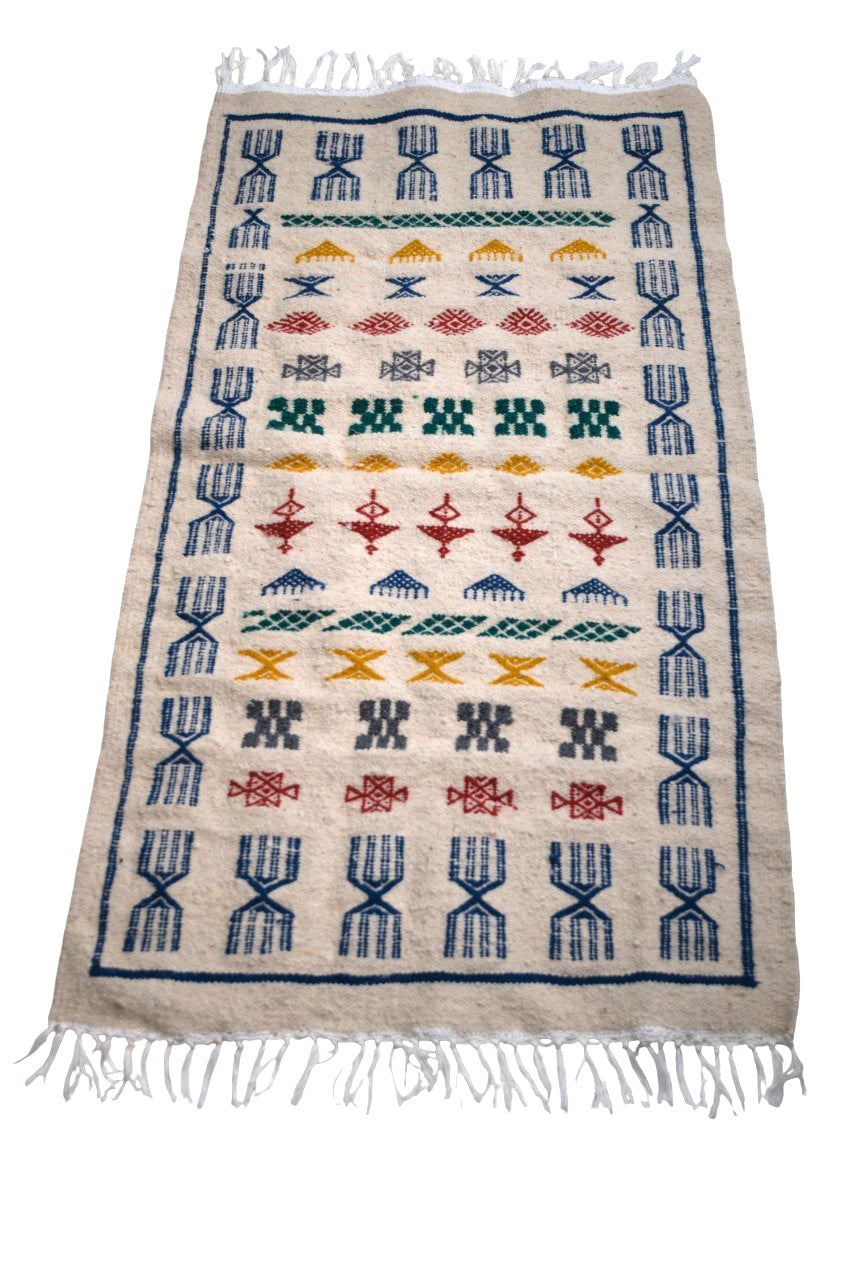 Tapis berbère tunisien en laine